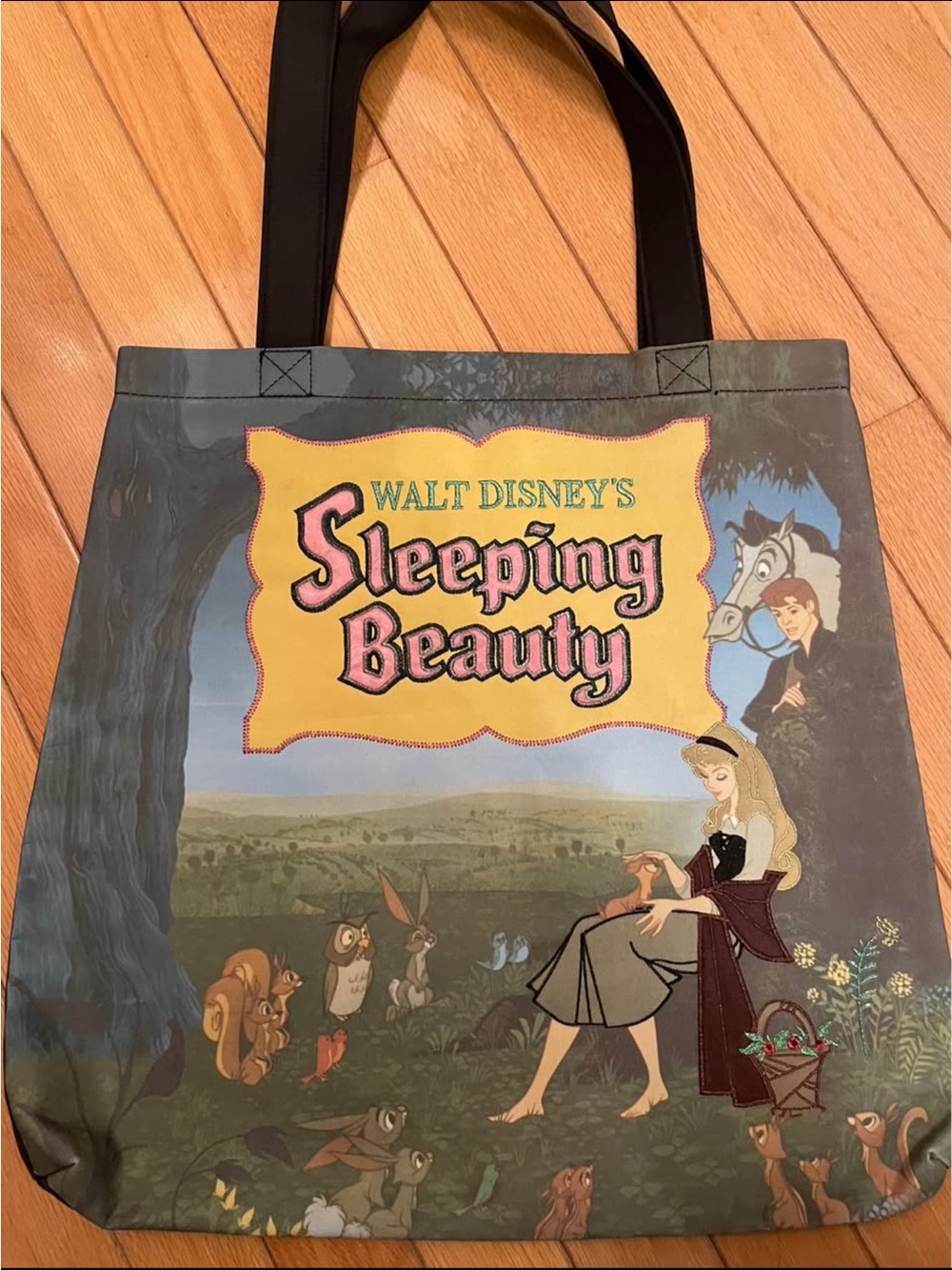 Vintage Disney Sleeping Beauty Tote Bag